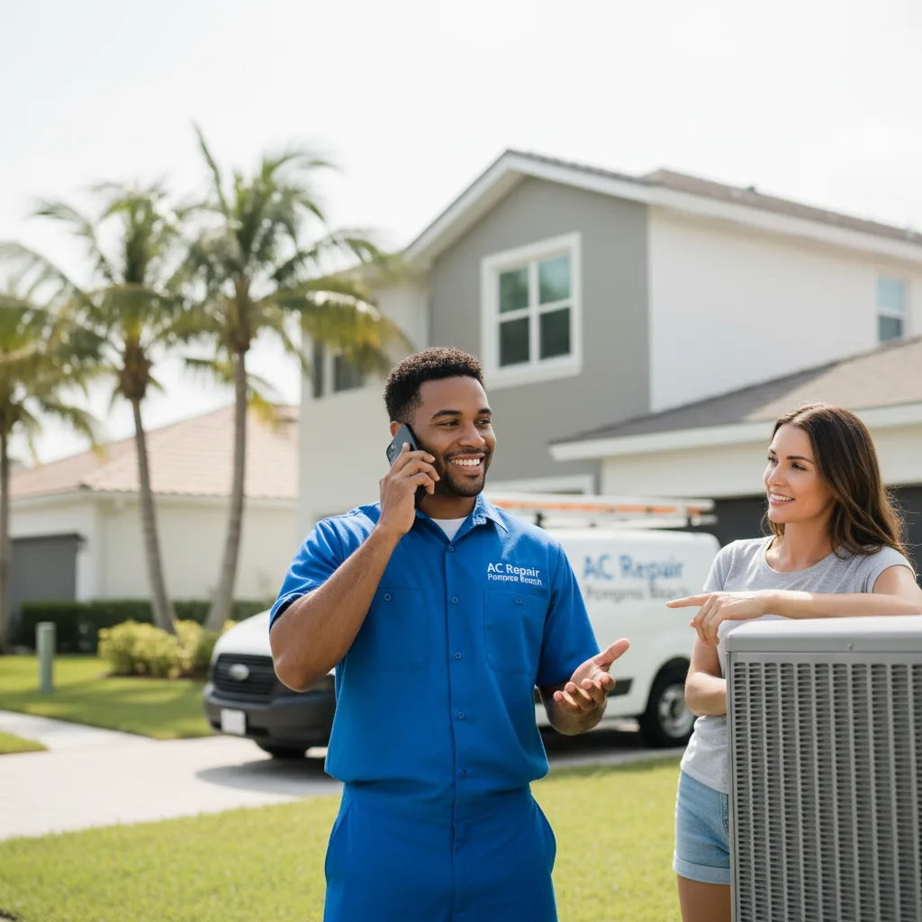 AC Repair Pompano Beach customer support in Amenia